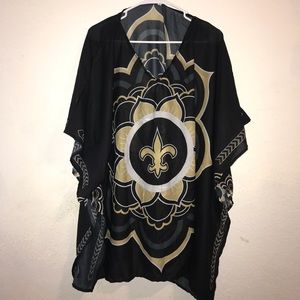 New Orleans Saints Swim Suit Cover Up OneSize